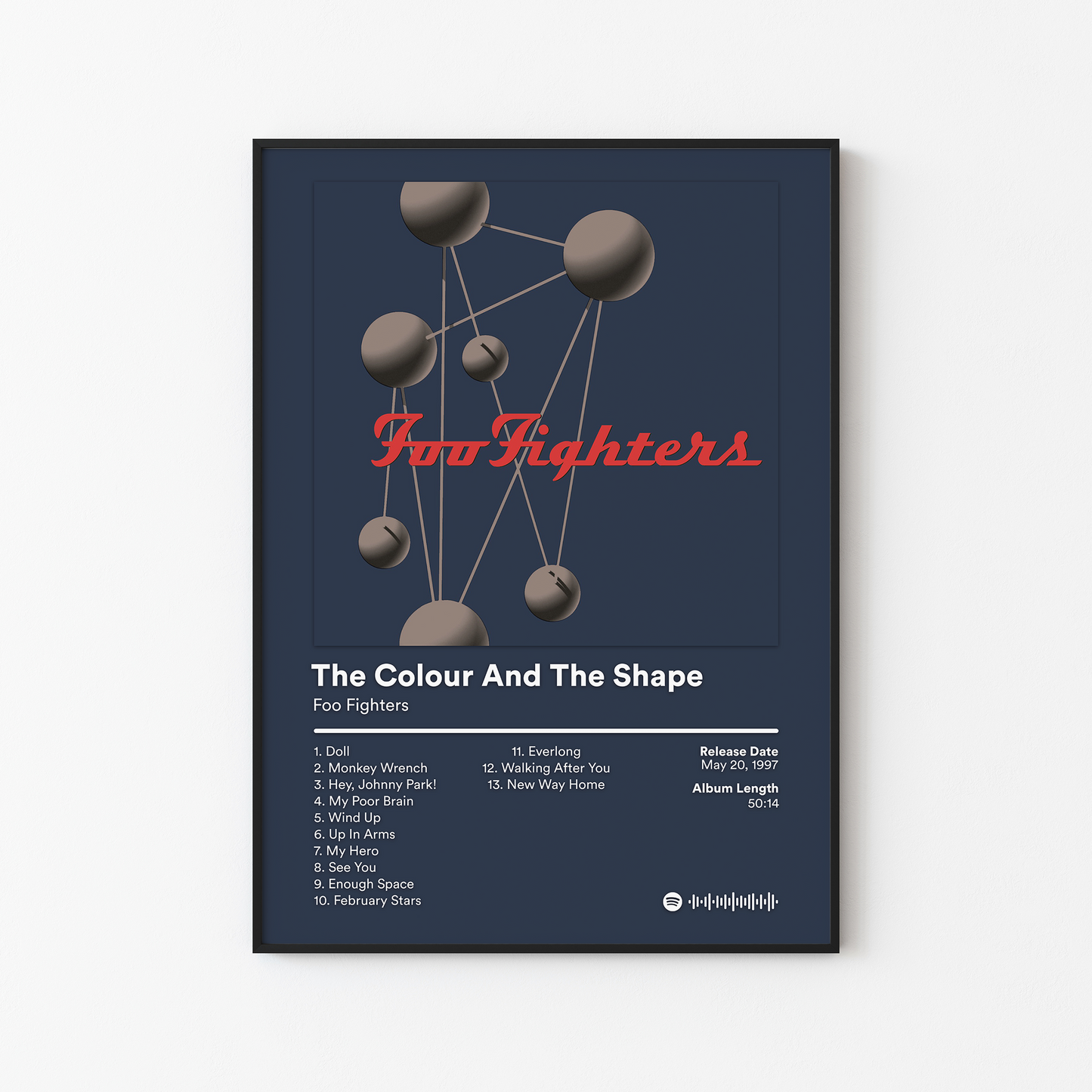 Foo Fighters Album Posters