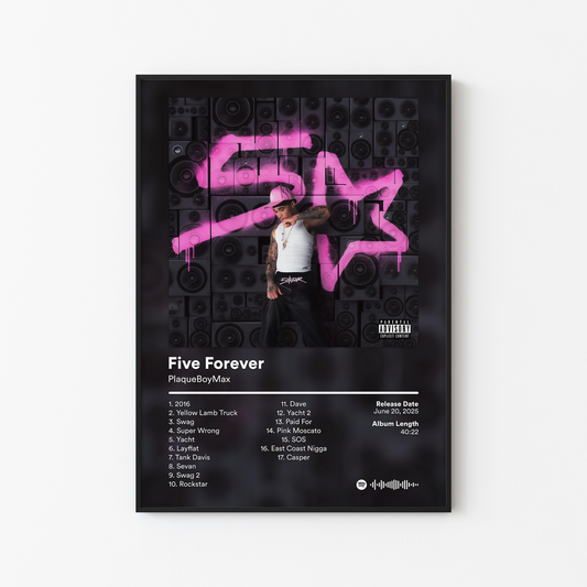 PlaqueBoyMax Album Posters