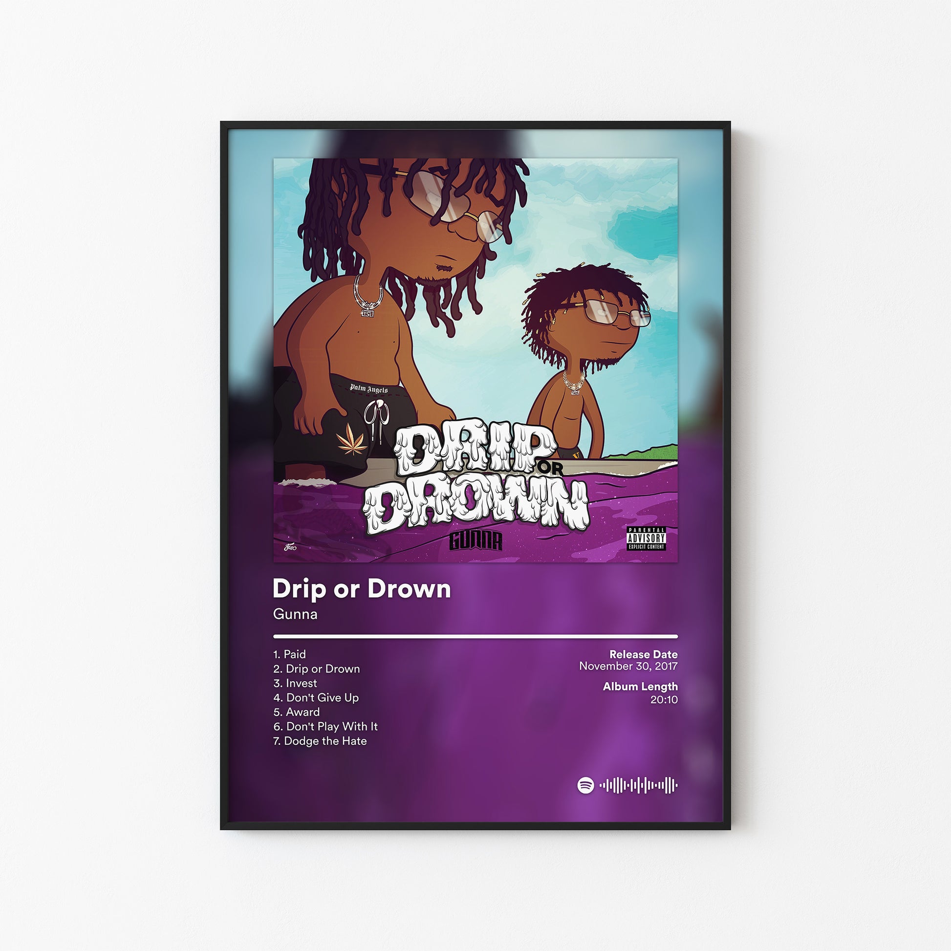 Gunna Drip or Drown Album Poster