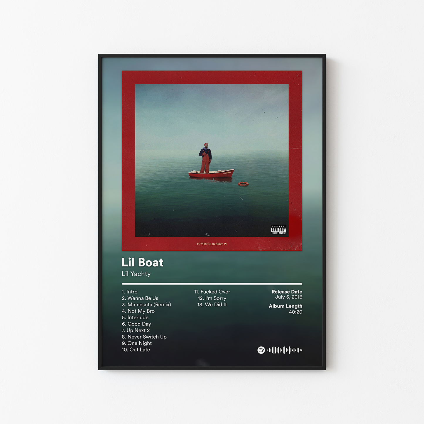 Lil Yachty Lil Boat Album Poster