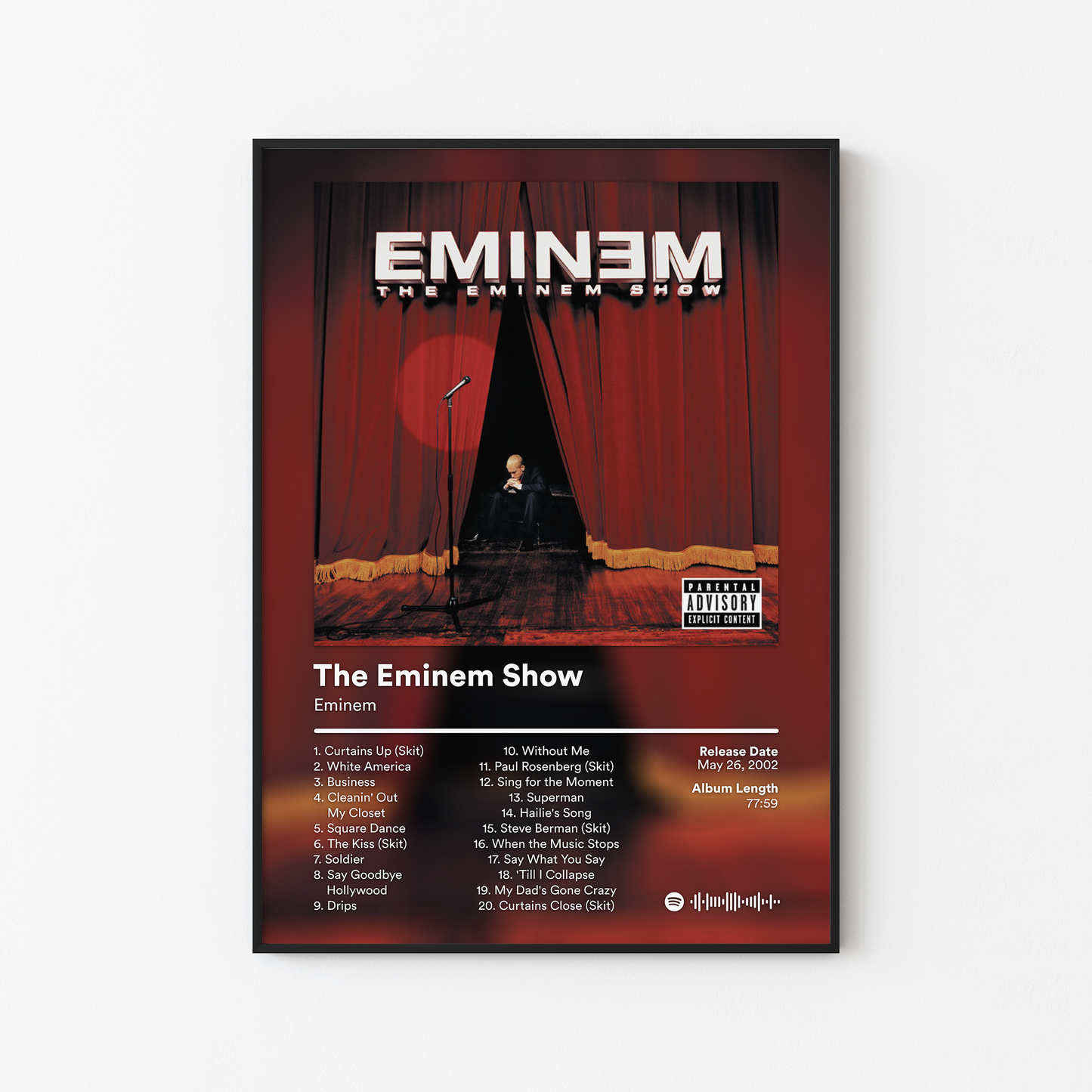 Eminem Album Posters
