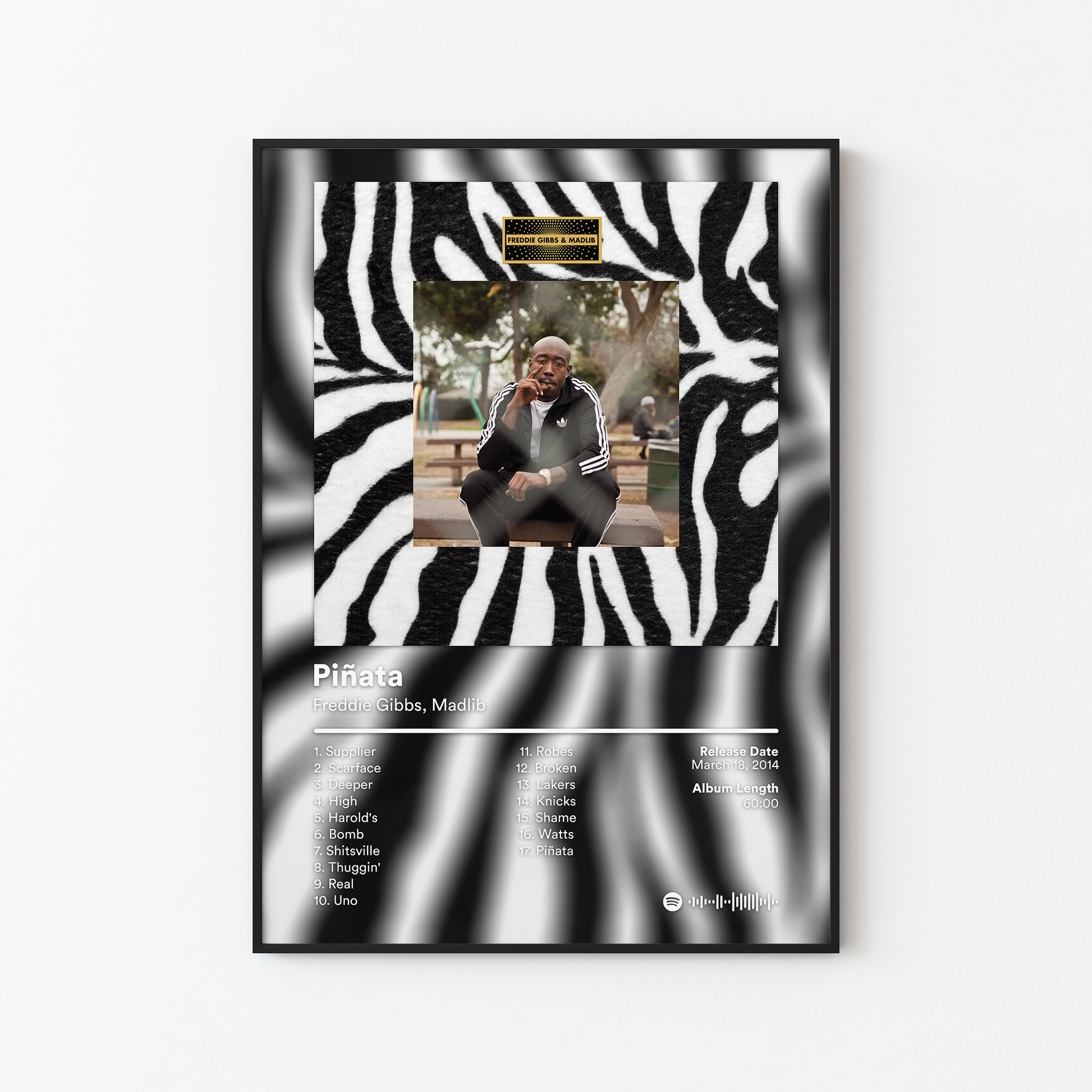 Freddie Gibbs Pinata Album Poster
