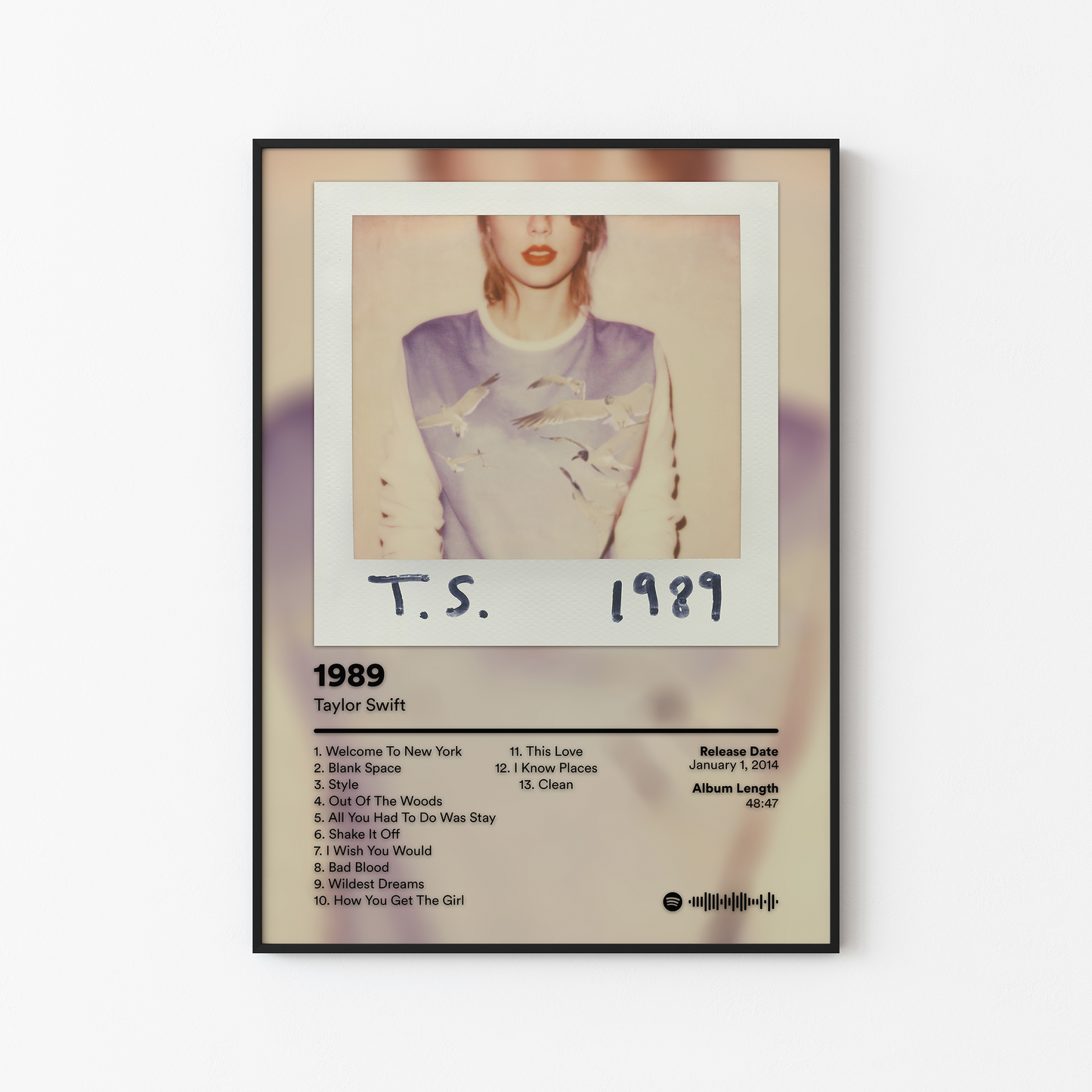 Taylor Swift Album Posters