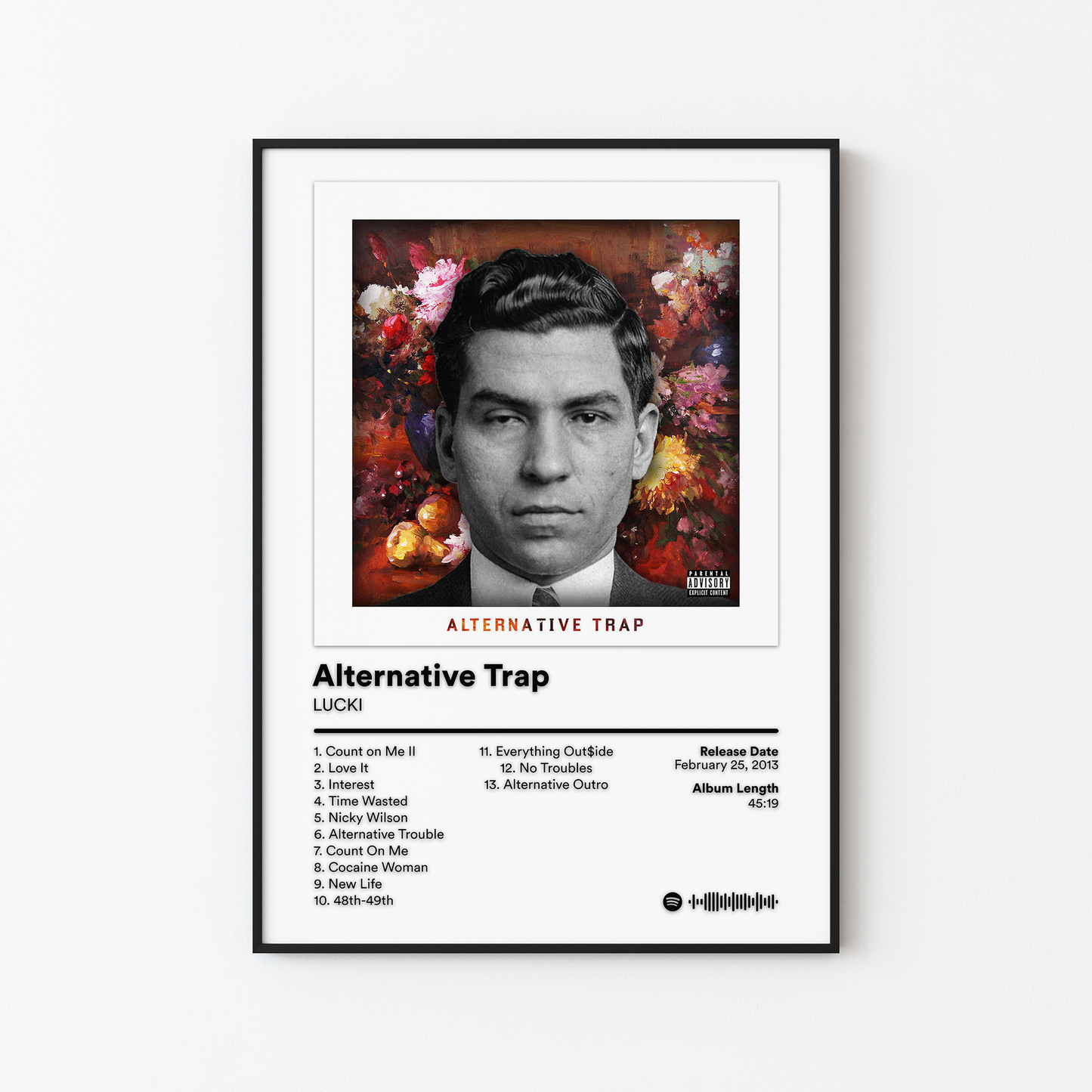 LUCKI Alternative Trap Album Poster