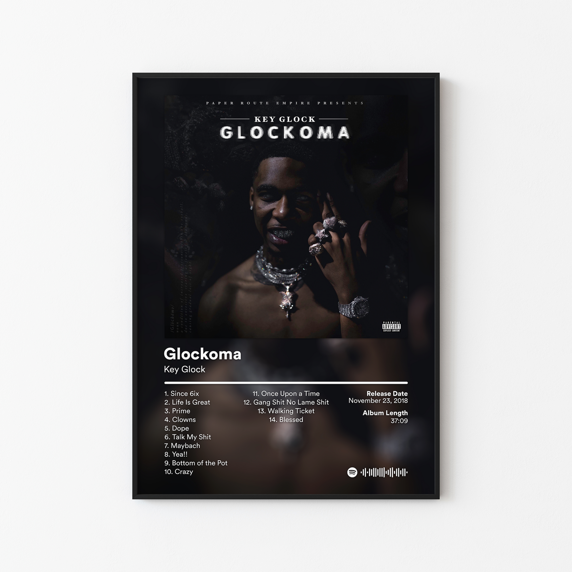 Key Glock Glockoma Album Poster