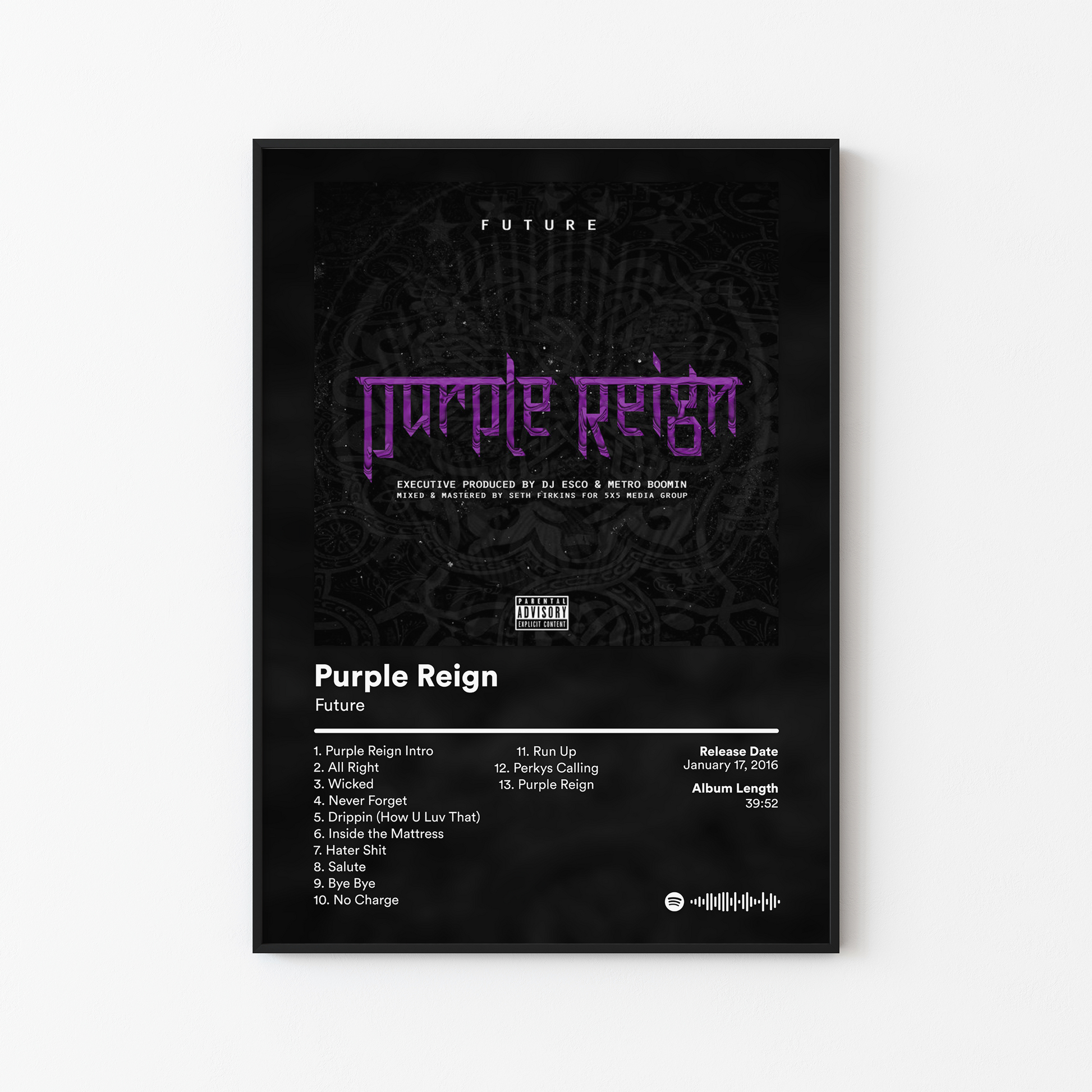 Future Purple Reign Album Poster