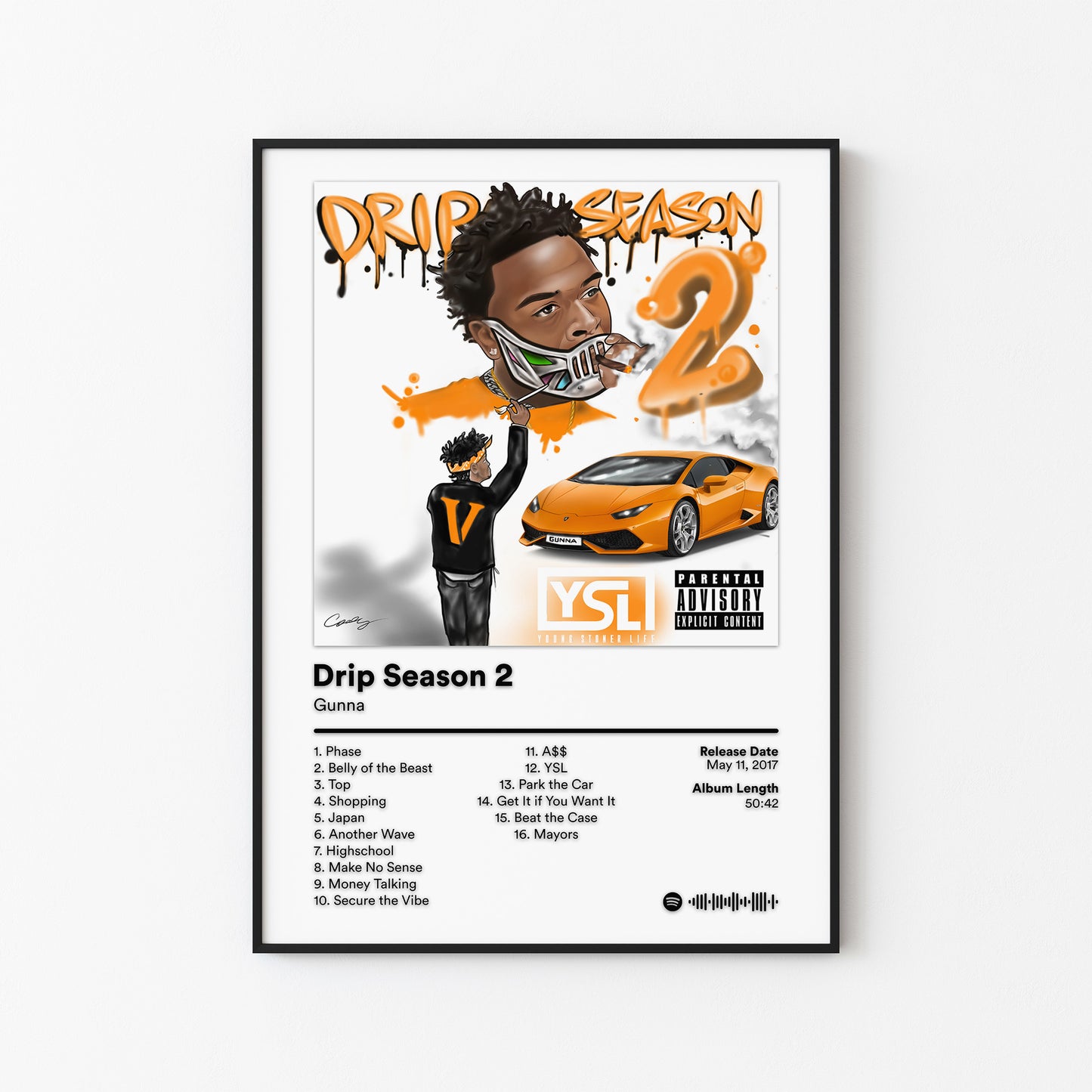 Gunna Drip Season 2 Album Poster