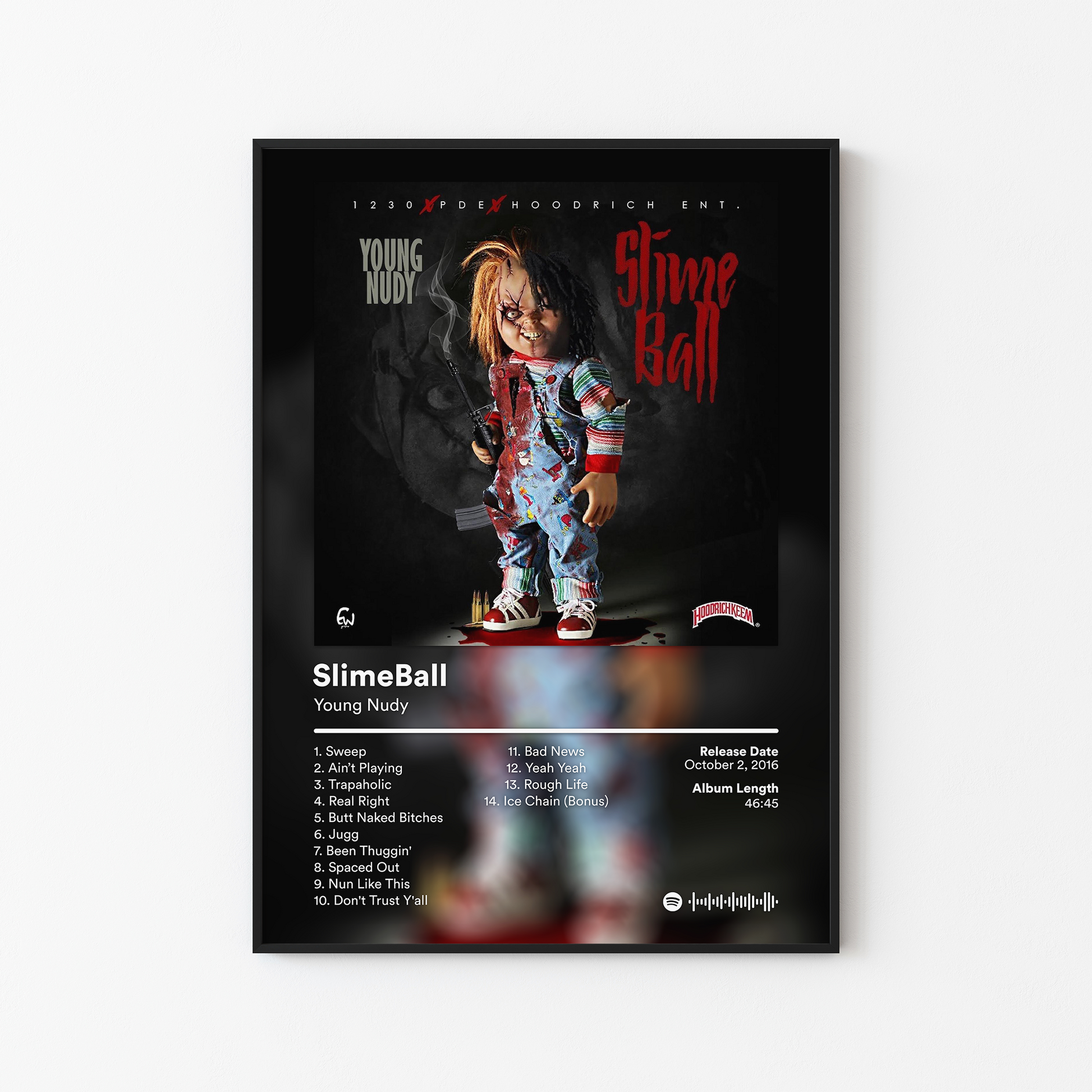 Young Nudy SlimeBall Album Poster
