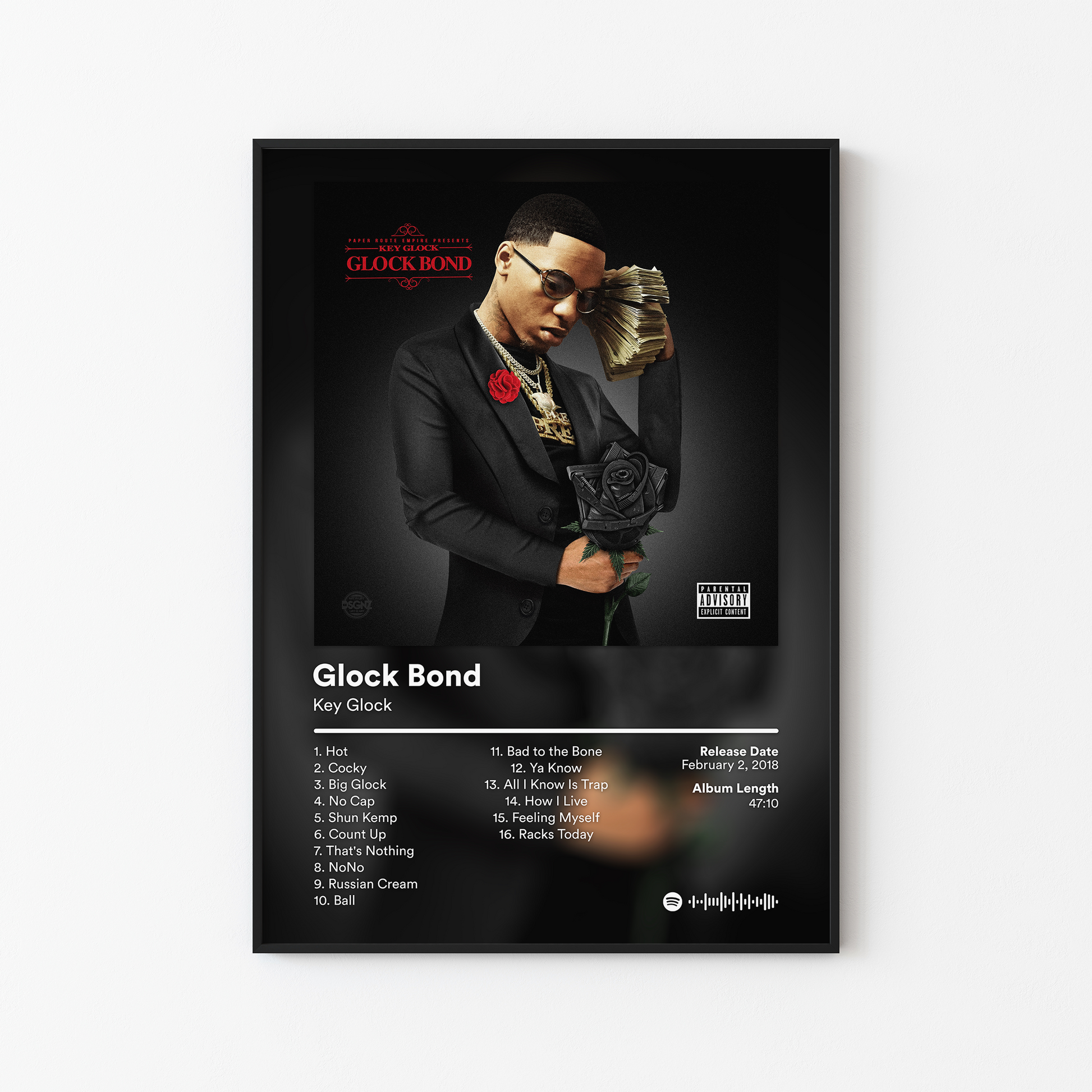 Key Glock Glock Bond Album Poster