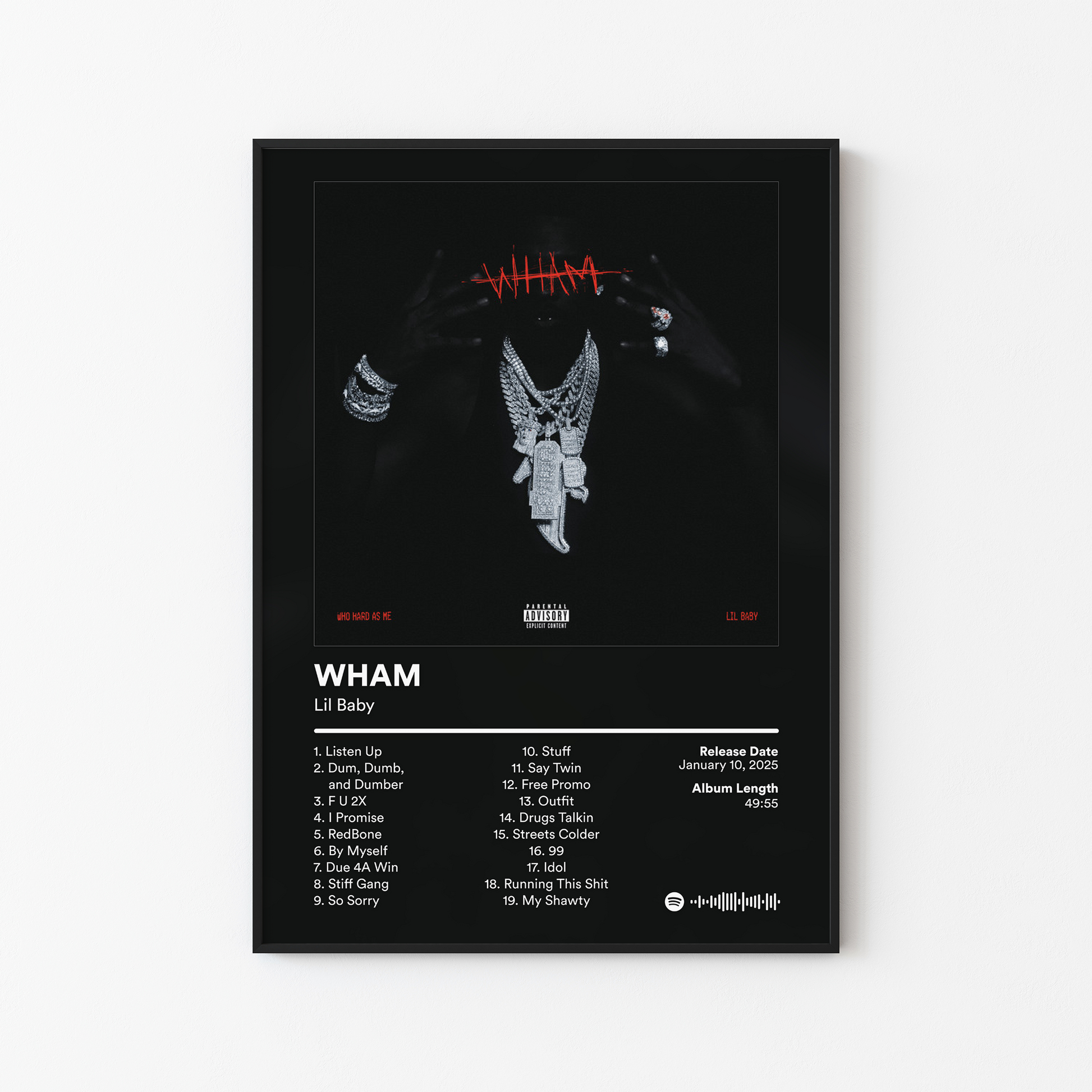 Lil Baby WHAM Album Poster
