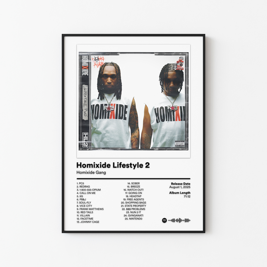 Homixide Gang Album Posters