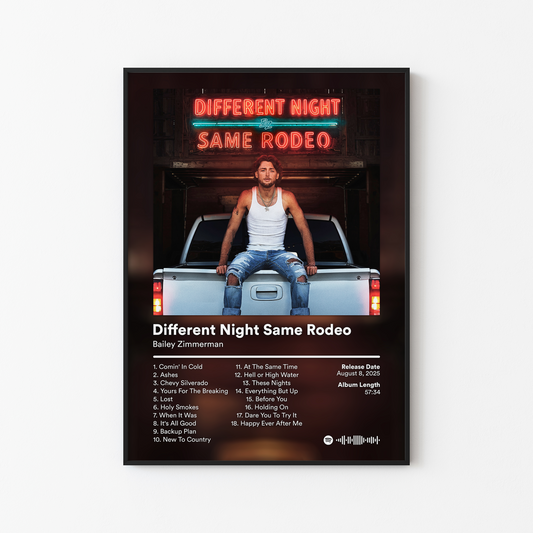 Bailey Zimmerman Album Posters