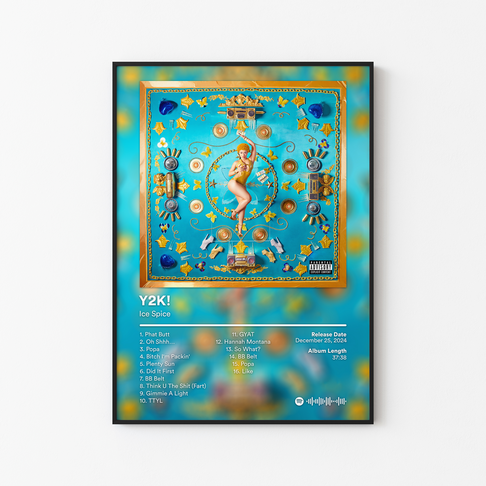 Ice Spice Y2K Deluxe Album Poster