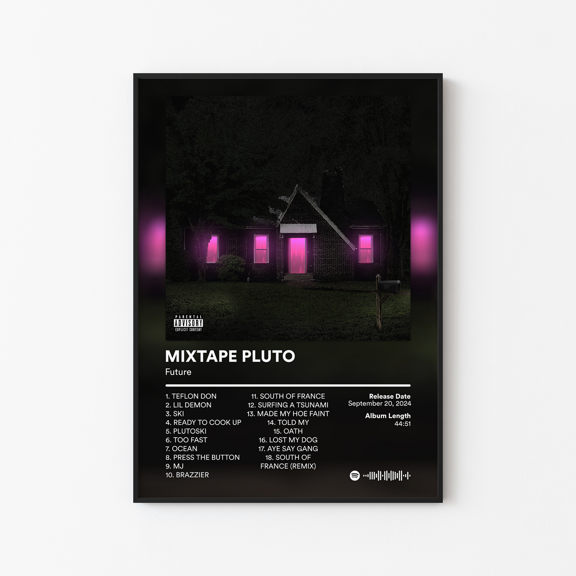 Future MIXTAPE PLUTO Album Poster