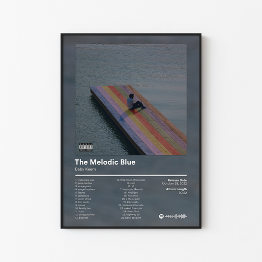 Baby Keem The Melodic Blue Album Poster