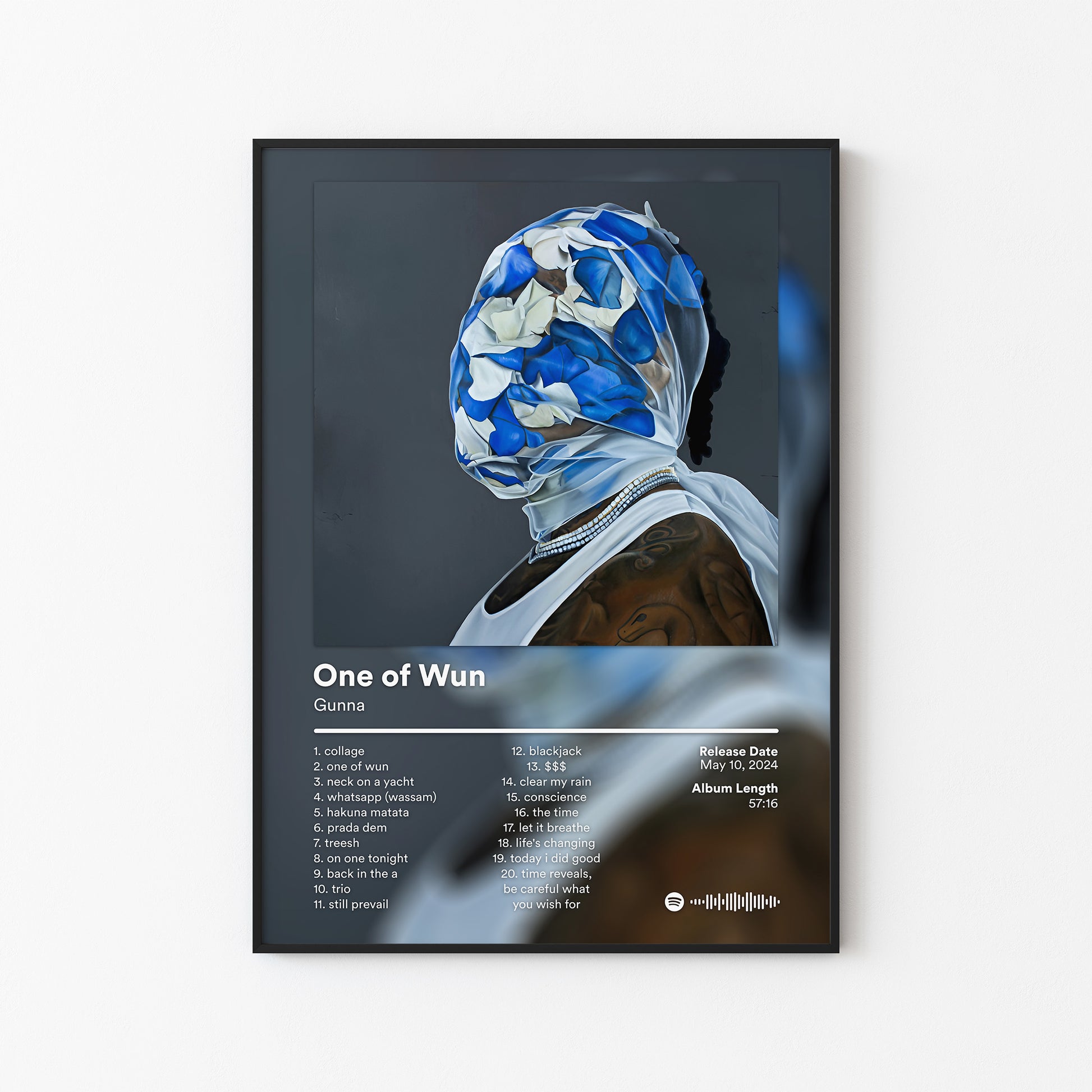 Gunna One of Wun Album Poster