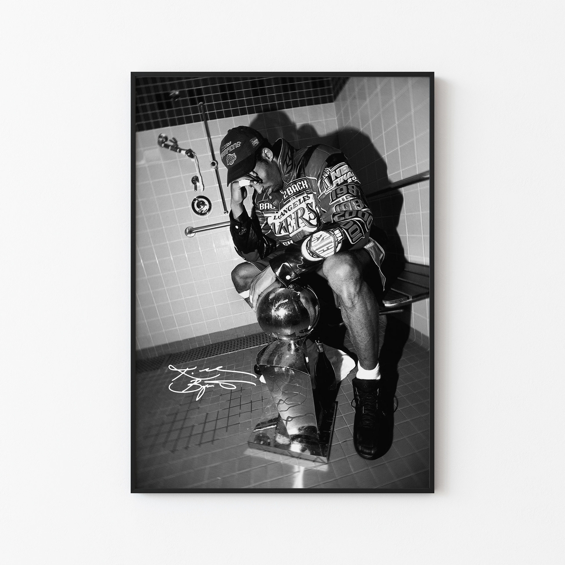 Kobe Bryant Signed Poster