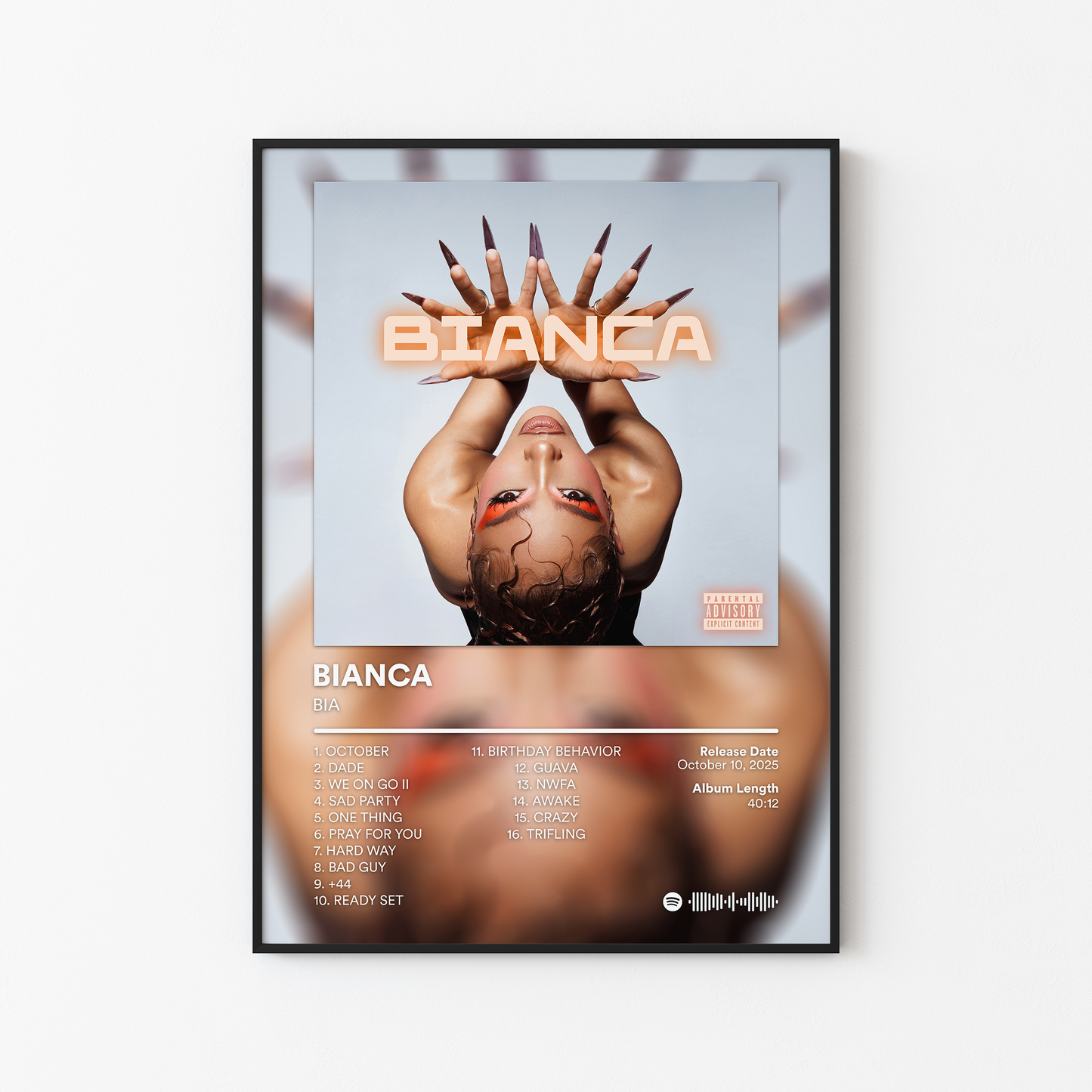 BIA BIANCA Album Poster