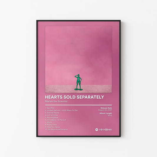 Mariah the Scientist Album Posters