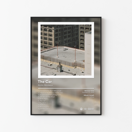 Arctic Monkeys The Car Album Poster