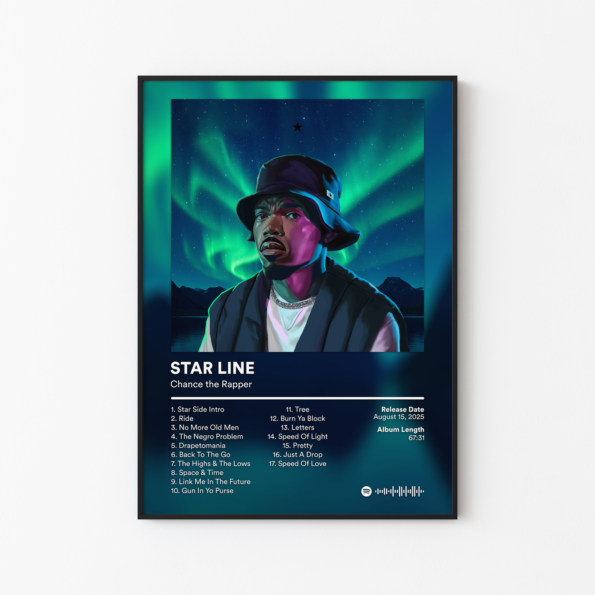 chance the rapper cigarette poster I took a trip to my Tumblr archive to see what I was working on about 10 years ago. My early days with graphic design were mainly centered around portraits because it This poster goes well in any college dorm Tupac Posters 2Pac Poster Tupac