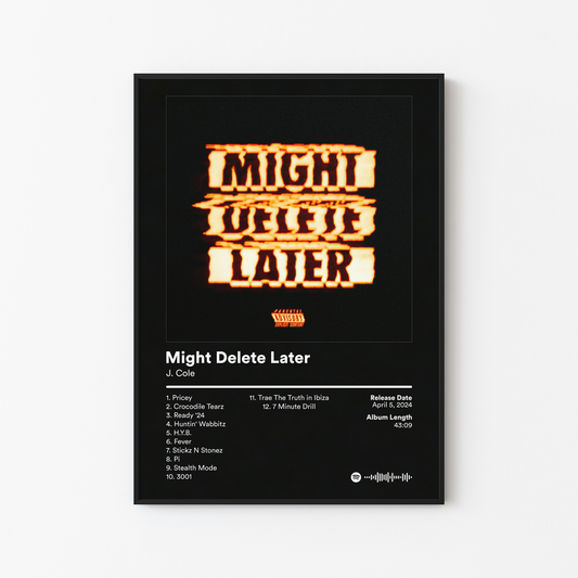 J. Cole Album Posters