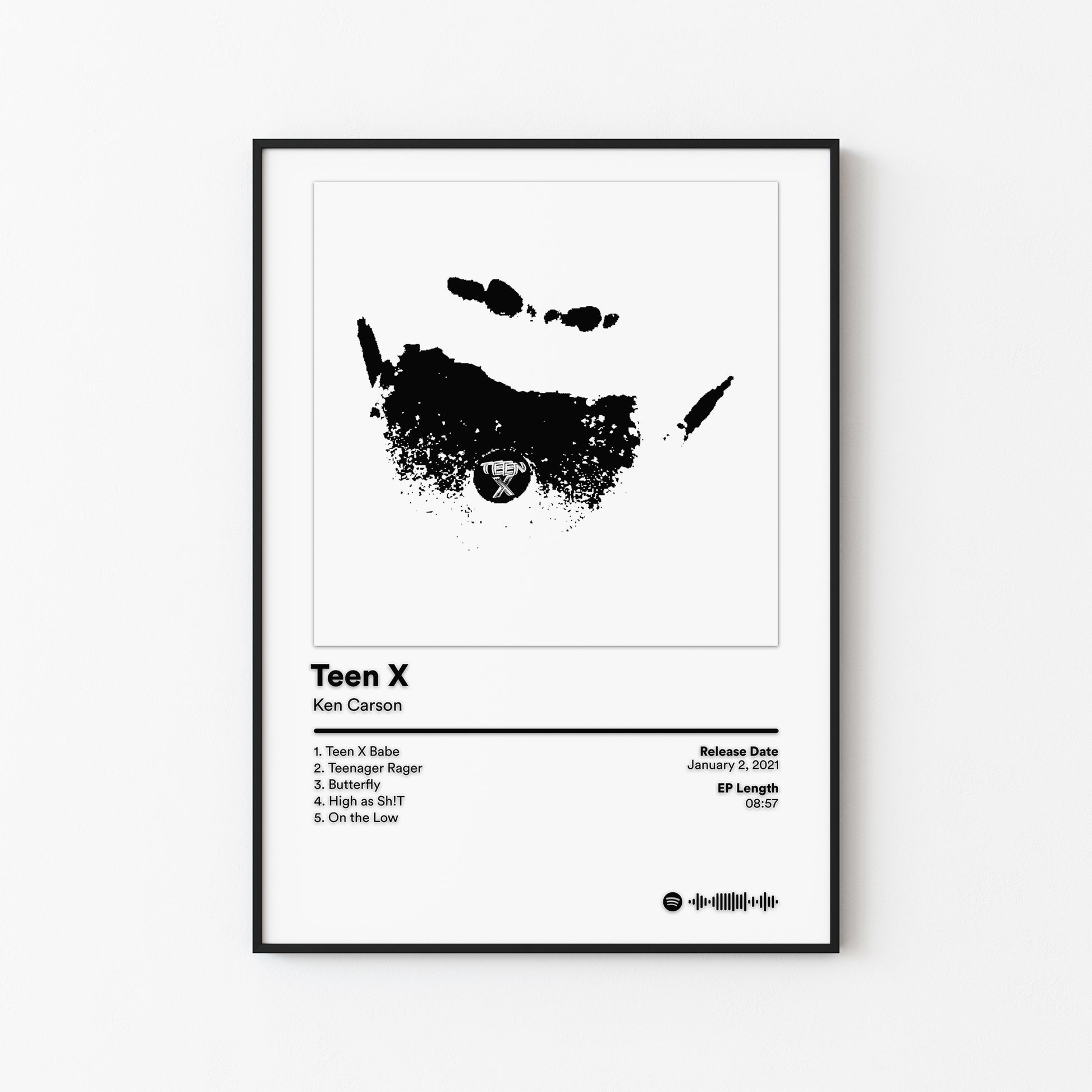 Ken Carson Teen X Relapsed Album Poster