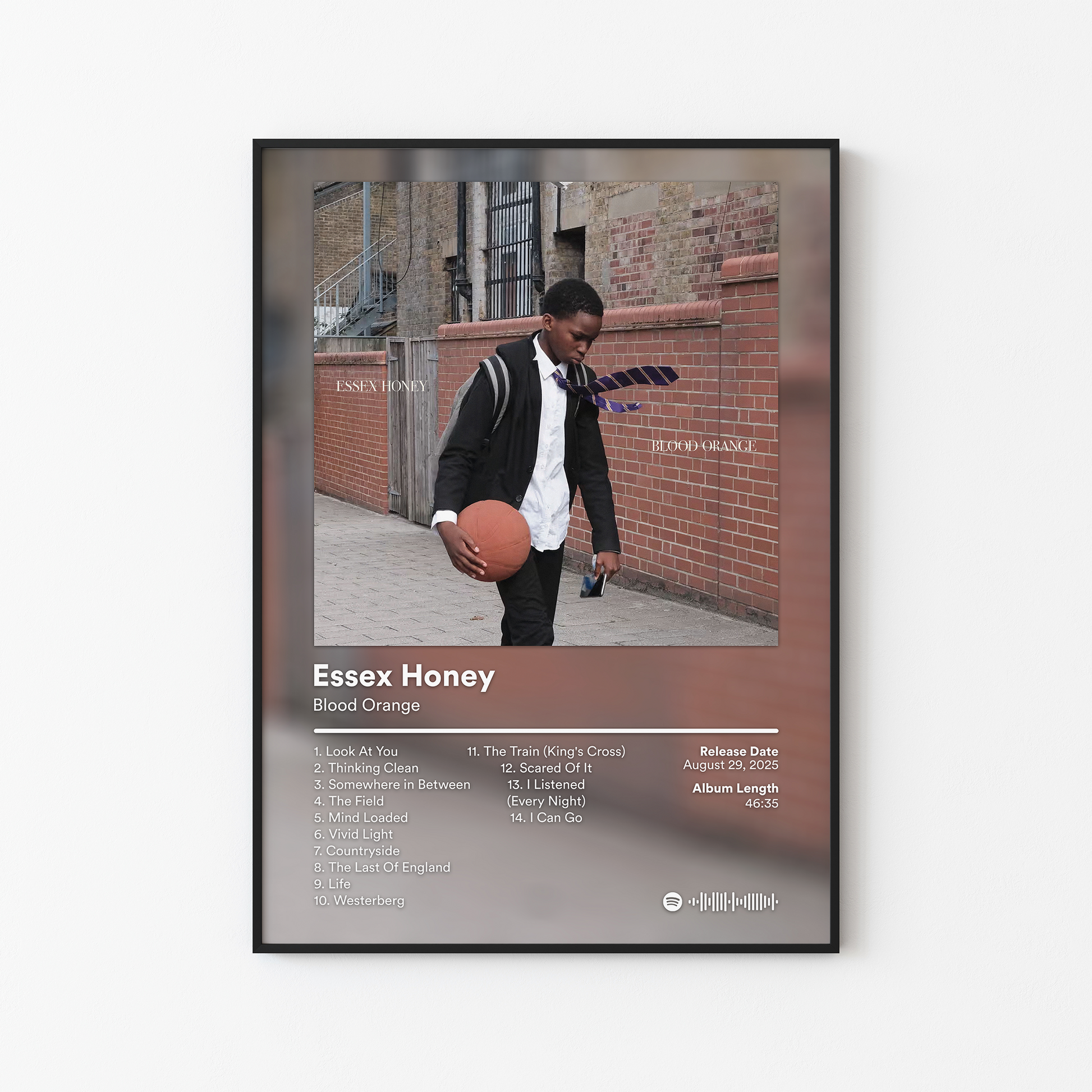 Blood Orange Essex Honey Album Poster