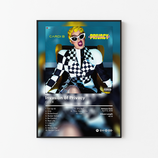 Cardi B Album Posters