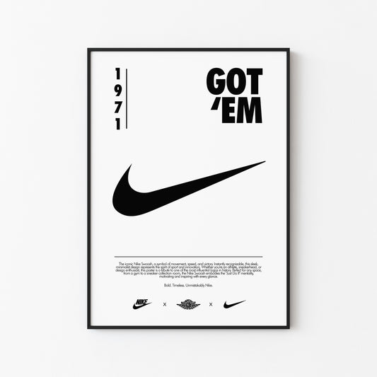 Nike Founders 1971 Poster