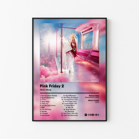 Nicki Minaj Album Posters