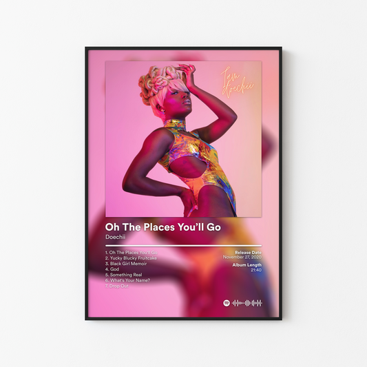 Doechii Oh The Places Youll Go Album Poster