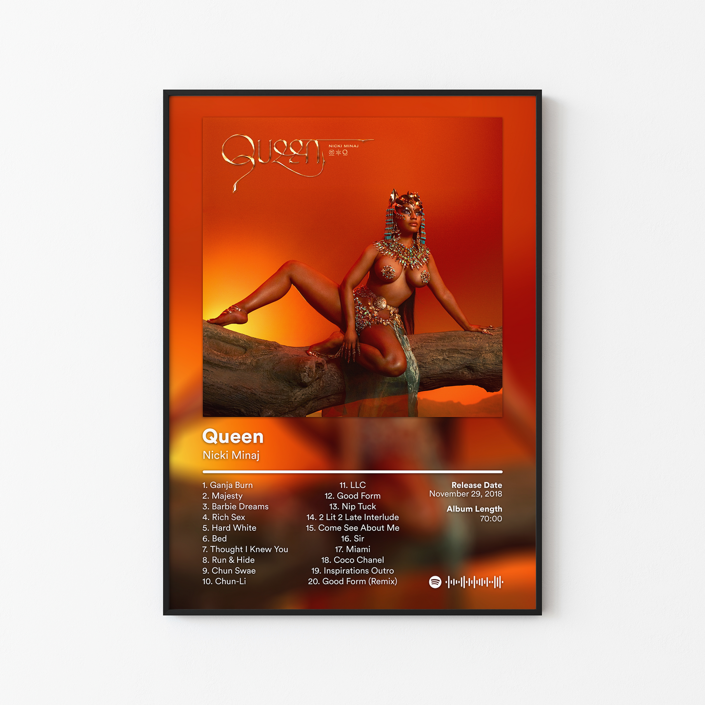 Nicki Minaj Album Posters