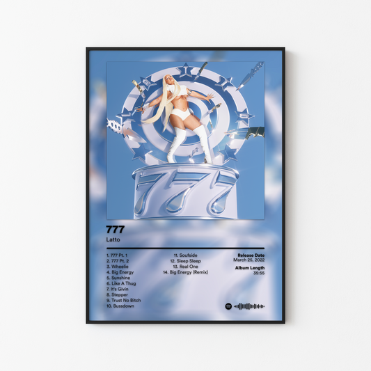 Latto 777 Album Poster