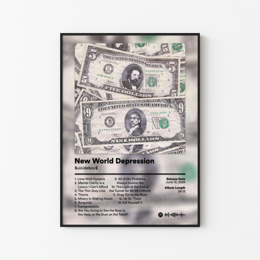Suicideboys New World Depression Album Poster