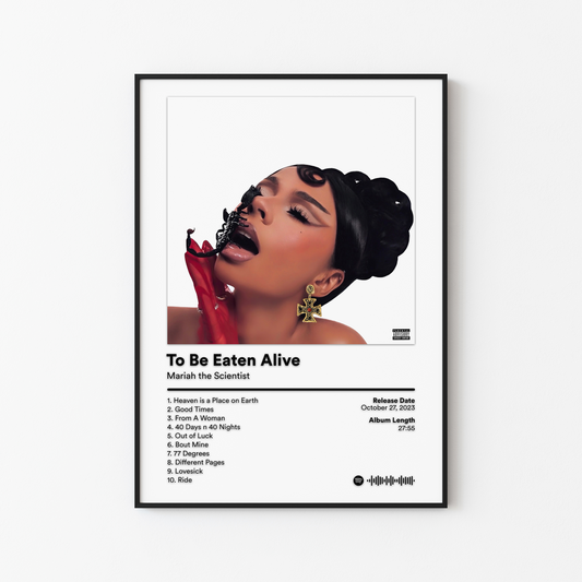 Mariah the Scientist Album Posters