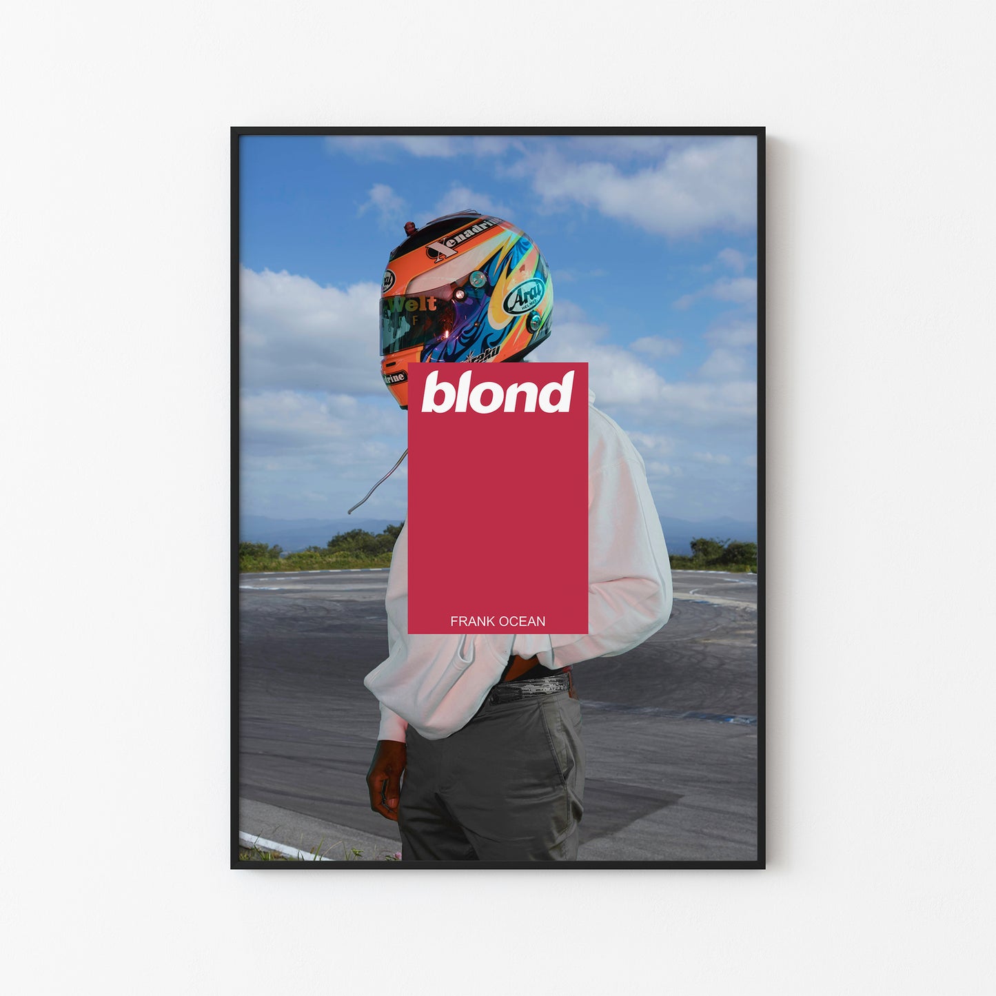 Frank Ocean Blonde Poster