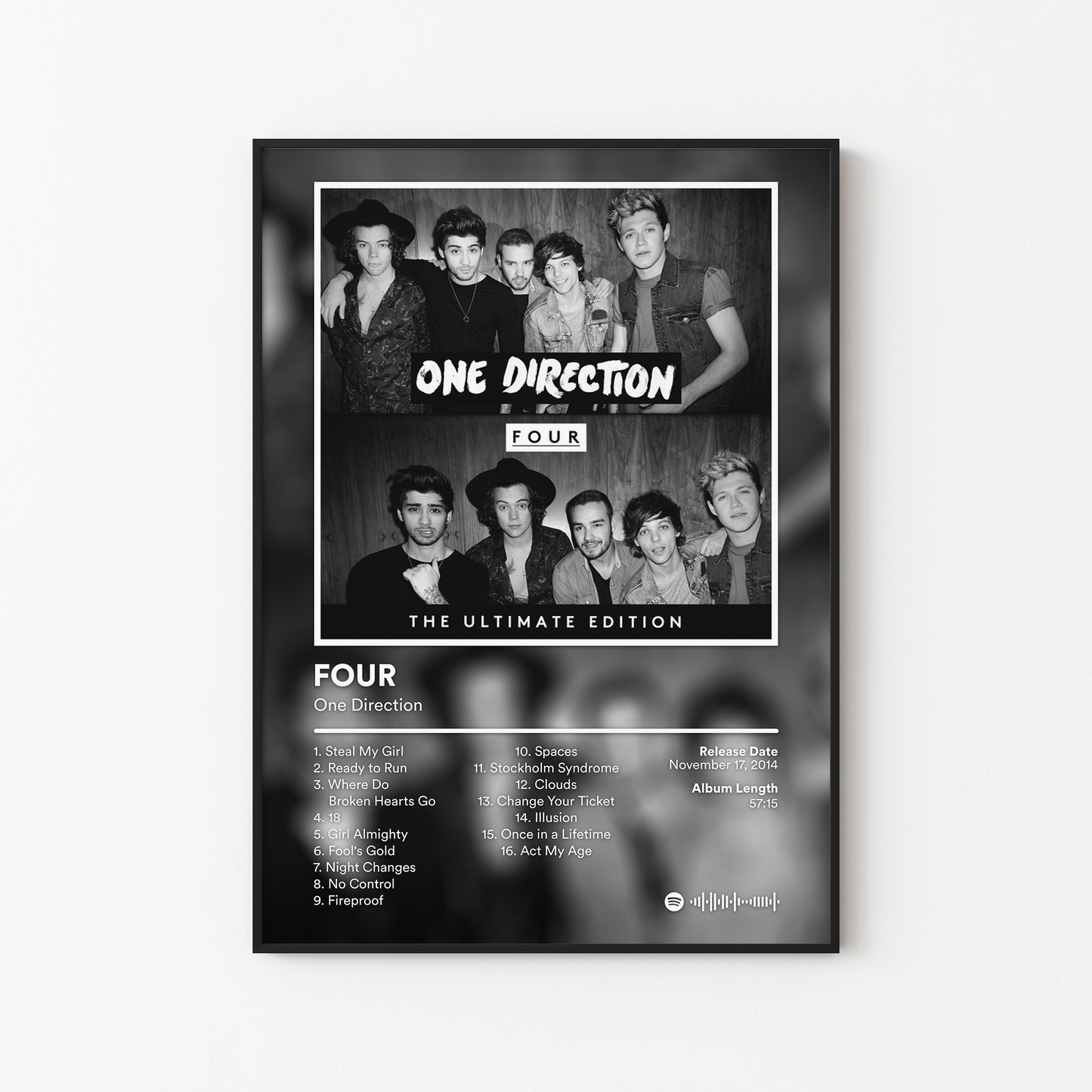 One Direction Album Posters
