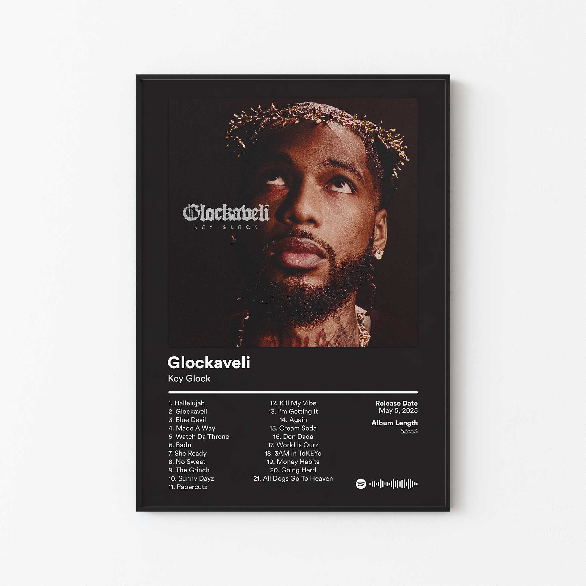Key Glock Glockaveli The Don Album Poster