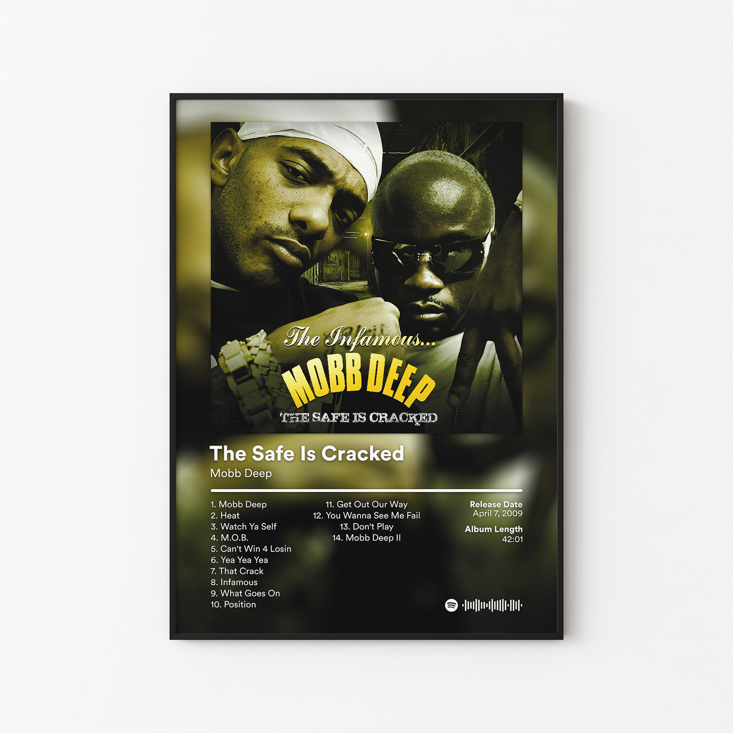 Mobb Deep The Safe Is Cracked Album Poster