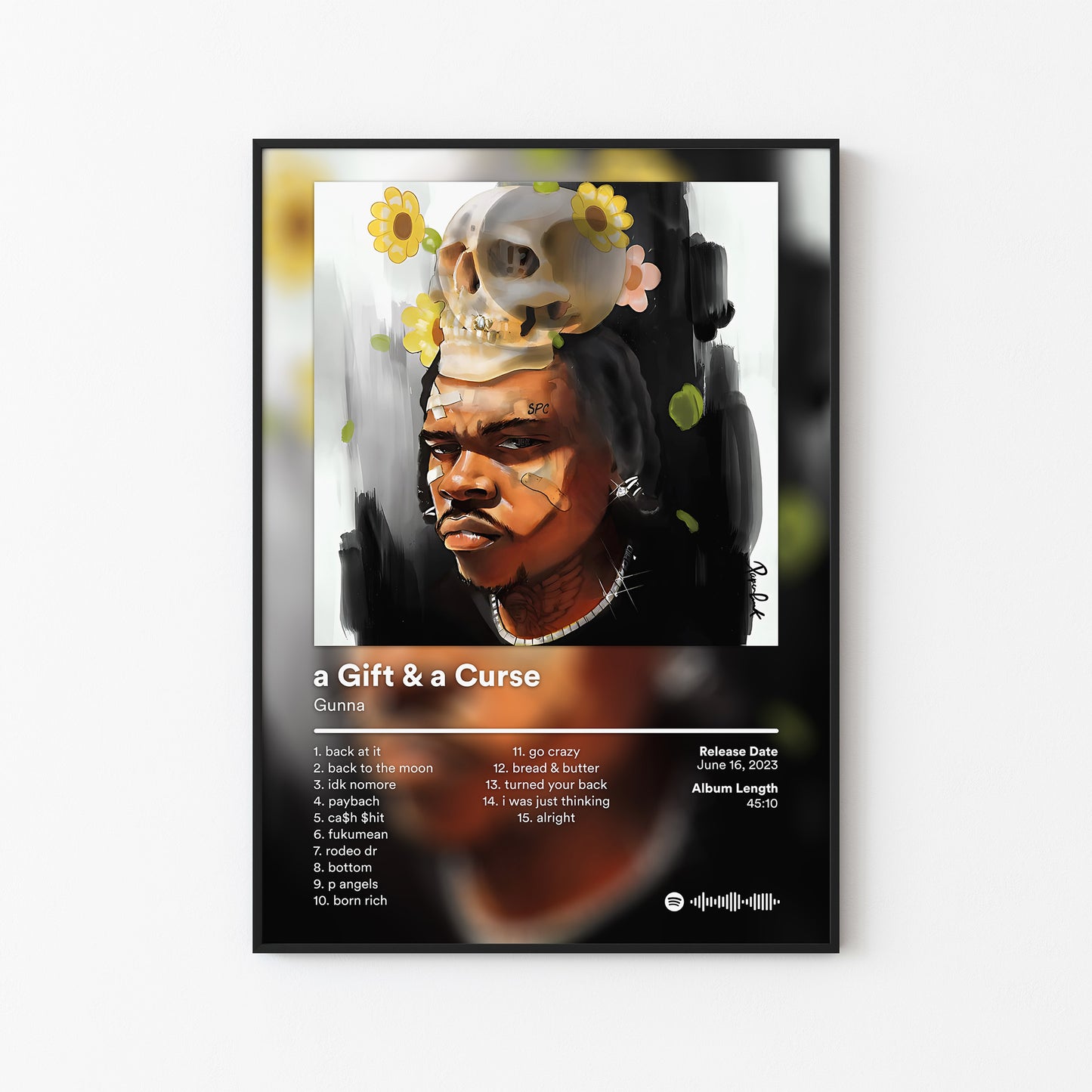 Gunna a Gift and a Curse Album Poster
