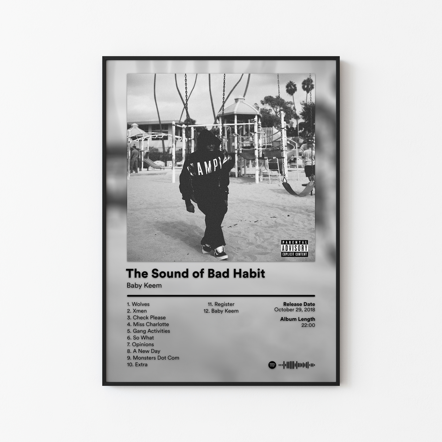 Baby Keem The Sound of Bad Habit Album Poster