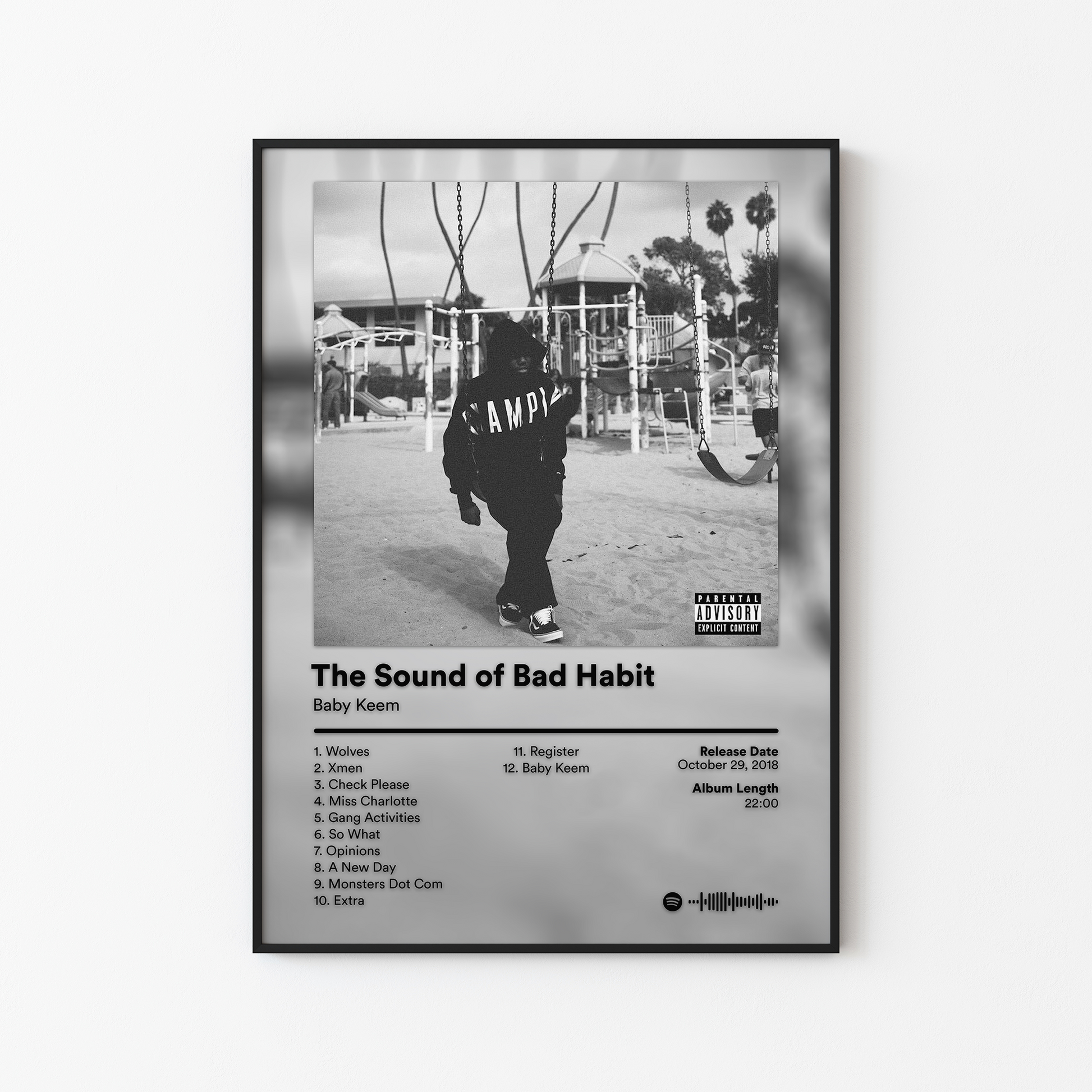 Baby Keem The Sound of Bad Habit Album Poster