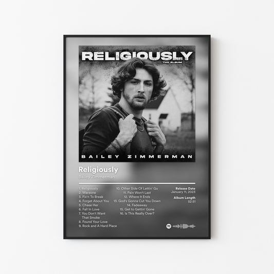 Bailey Zimmerman Album Posters