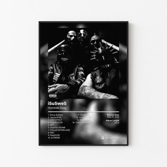 Homixide Gang Album Posters