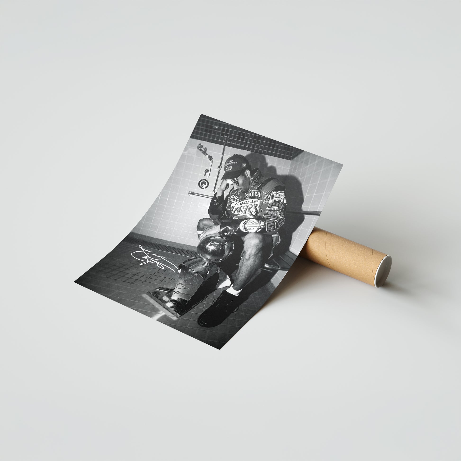 Kobe Bryant Signed Poster