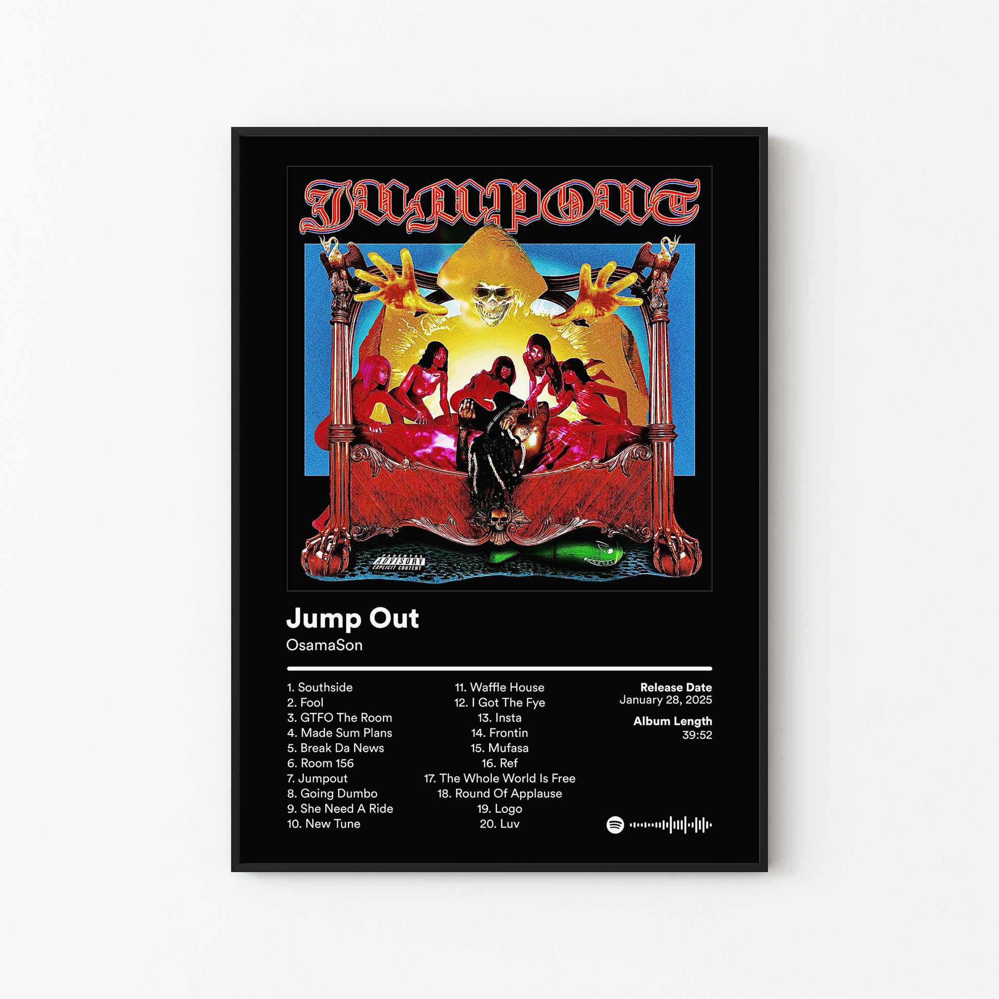 OsamaSon Jump Out Album Poster