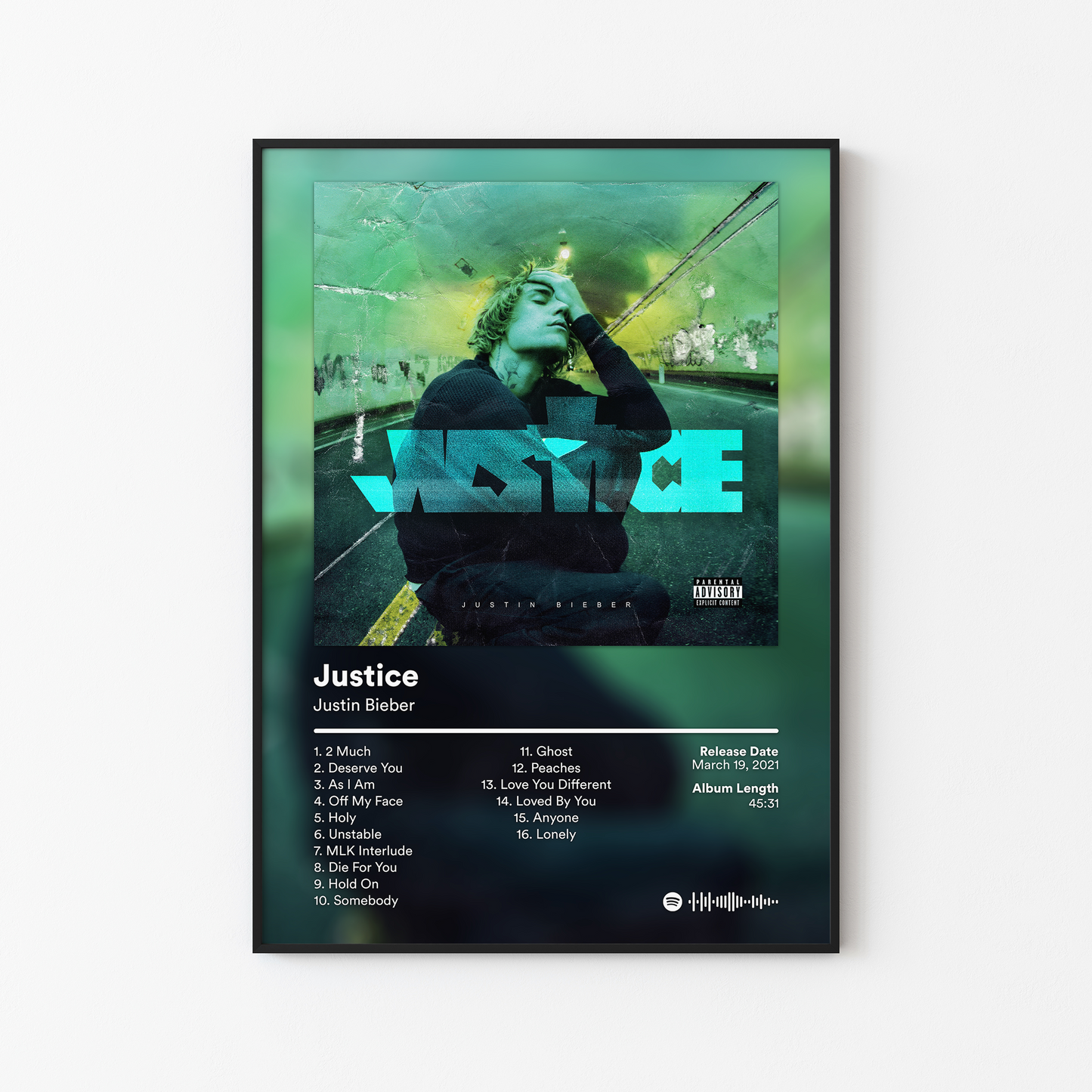 Justin Bieber Album Posters