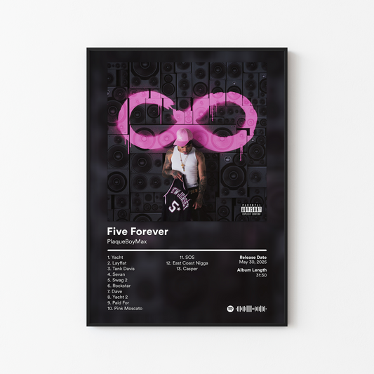 PlaqueBoyMax Album Posters