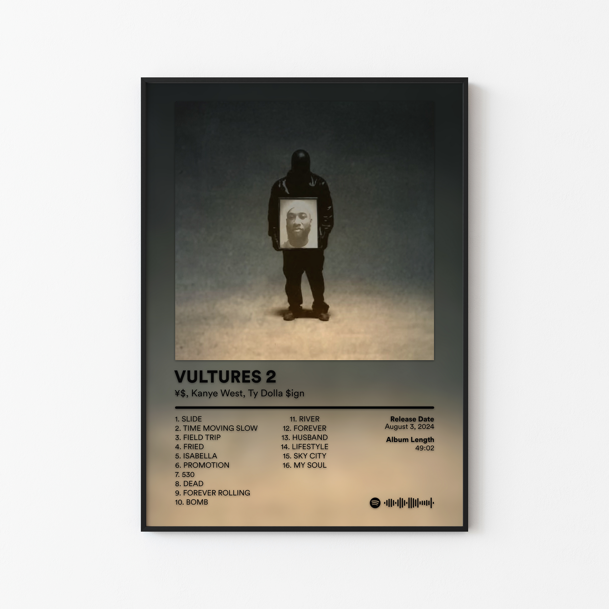 Kanye West VULTURES 2 Album Poster